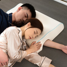 Load image into Gallery viewer, New Style Couple Pillow Slow Rebound Memory Pressure Pillow Anti-Hand Paralysis Pillow Duet Protection Cervical Pillow