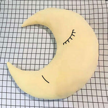 Load image into Gallery viewer, Baby Pillow Infantil Toddler Moon Sleep Pillow Baby Bed Toy Cute Kids Portable Bedroom Bedding Set Baby Room Decor