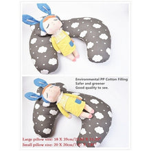 Load image into Gallery viewer, Breastfeeding baby pillow multi-function care pillow layer washable adjustable model cushion baby feeding pillow baby care
