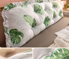 Load image into Gallery viewer, 15cm thicken Cotton Bed Pillow Bed Back Support Cushion 45cmx100/120/150/180/200cm PP cotton Filled Button Pulled in Pillow B580
