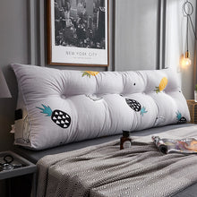Load image into Gallery viewer, Triangular bedside cushion double backrest bedroom tatami soft bag Korean bed pillow sofa long cushion pillow
