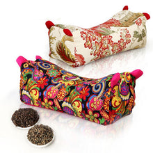 Load image into Gallery viewer, Full buckwheat pillow buckwheat husk pillow pure buckwheat hull cervical pillow traditional adult tiger rag pillow
