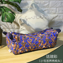 Load image into Gallery viewer, Full buckwheat pillow buckwheat husk pillow pure buckwheat hull cervical pillow traditional adult tiger rag pillow
