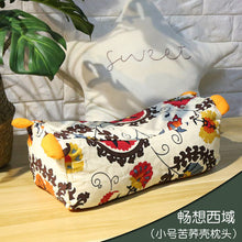 Load image into Gallery viewer, Full buckwheat pillow buckwheat husk pillow pure buckwheat hull cervical pillow traditional adult tiger rag pillow
