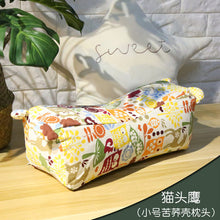Load image into Gallery viewer, Full buckwheat pillow buckwheat husk pillow pure buckwheat hull cervical pillow traditional adult tiger rag pillow
