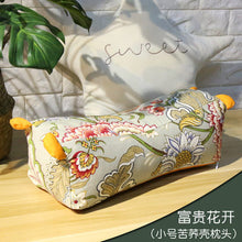 Load image into Gallery viewer, Full buckwheat pillow buckwheat husk pillow pure buckwheat hull cervical pillow traditional adult tiger rag pillow
