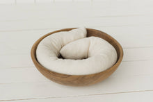 Load image into Gallery viewer, Newborn Posing Pod,Newborn Filled Posing Sausage Pillow, Doughnut Poser,Newborn Photography Prop Filled pillow Posing Beans 5PCS
