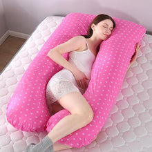 Load image into Gallery viewer, Pregnant Women Sleeping Support Printing Pillow Detachable U-Shaped Maternity Side Lying Pillow Washable Cushion
