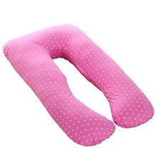 Load image into Gallery viewer, Pregnant Women Sleeping Support Printing Pillow Detachable U-Shaped Maternity Side Lying Pillow Washable Cushion
