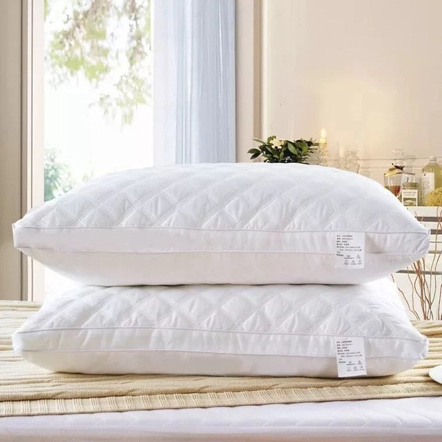 New Super soft pillow. Three-dimensional quilted Hotel pillows. Household pillows. Solid color pillows.Manufacturer sales.48x74