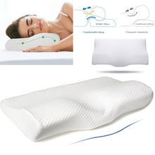 Load image into Gallery viewer, Memory Foam Cervical Sleeping Pillow for Neck Pain Relief Orthopedic Contour Sleep Pillows
