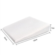 Load image into Gallery viewer, Baby Wedge Pillow Anti Reflux Colic Cushion For Pram Cushion Bass Flat Head Foam Baby Reflux Pillow
