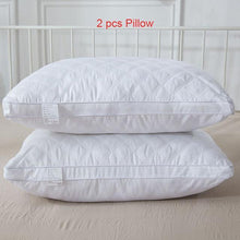 Load image into Gallery viewer, J7 White Soft Feather Fabric Pillow Sleep Pillow  stretch Neck pillow for Sleeping Hotel standard and Home Supplies bed pillow

