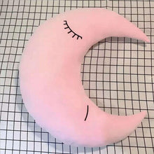 Load image into Gallery viewer, Baby Pillow Infantil Toddler Moon Sleep Pillow Baby Bed Toy Cute Kids Portable Bedroom Bedding Set Baby Room Decor
