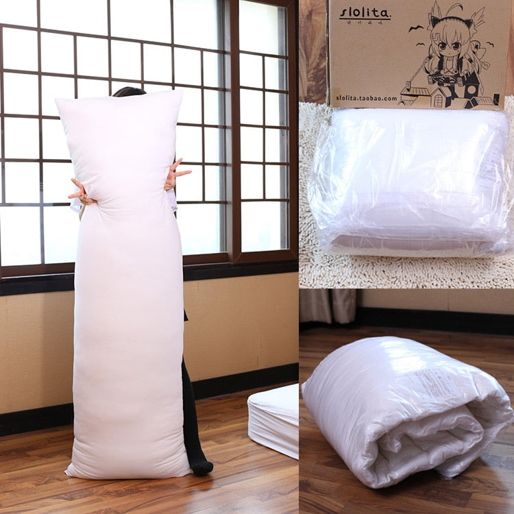 Anime Long Body Hug Hugging Pillow Core Inner Insert Large Pillows PP Cotton Filling Cushion For Adult 160*50cm/35*55cm/45*70cm
