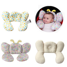 Load image into Gallery viewer, Bee Shape Baby Head Support Pillow Stroller Neck Protection Headrest Infant Toddler Car Safety Seat Soft Sleeping Pillow
